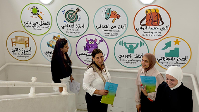 اختيار مدرسة المستقبل على مستوى الدولة من بين مدارس عربية ويهودية ضمن مشروع ייסודי עכשווי